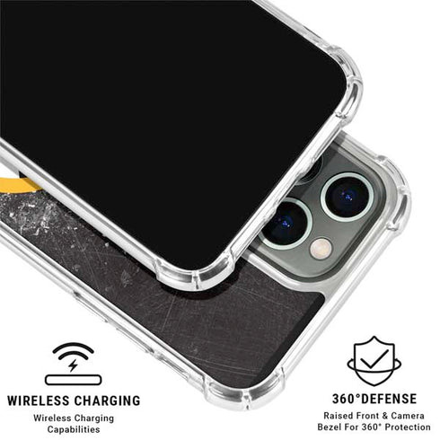 NHL Boston Bruins Iced iPhone 15 Pro Clear Case
